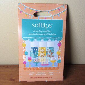 Buy2Get1 - softlips holiday edition 3 pack gift set 0.15 oz/4.2 g each (C190)